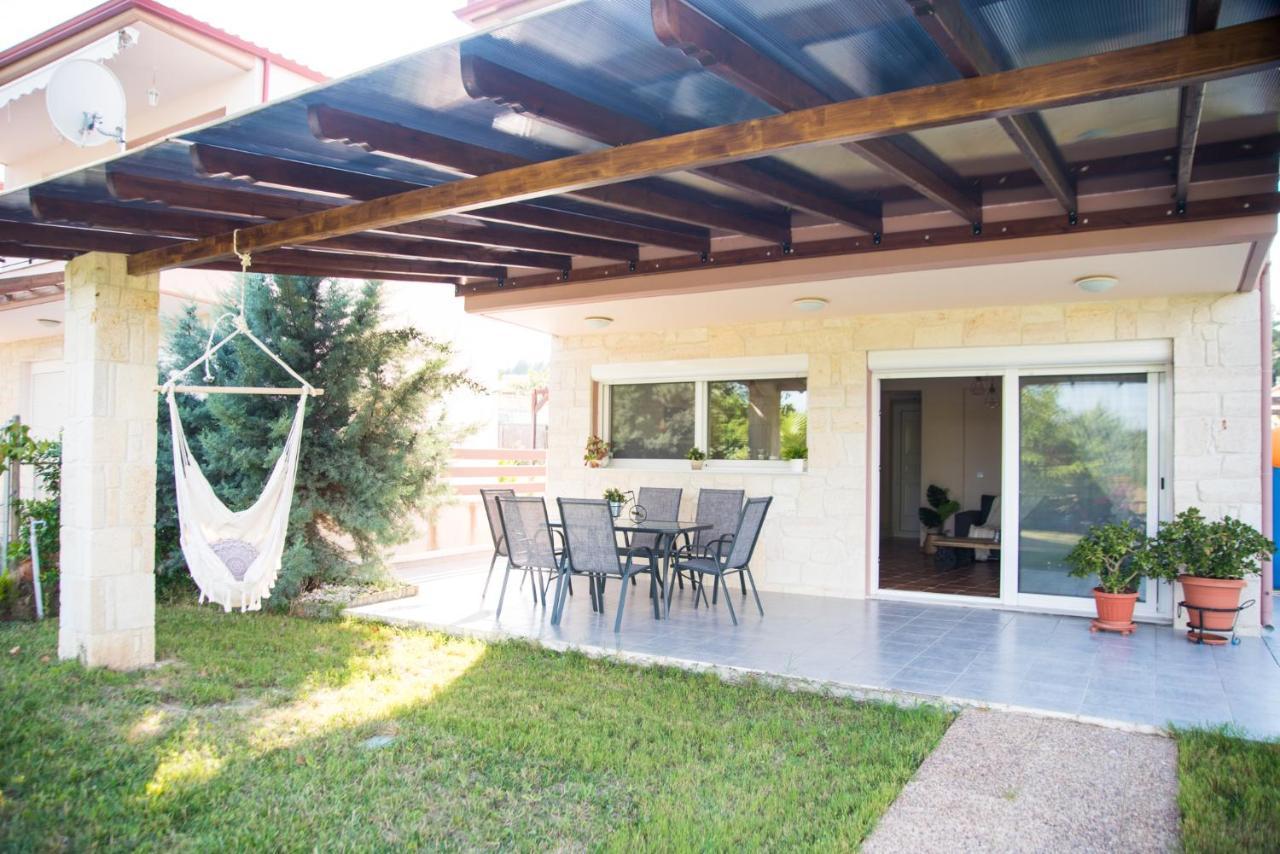 Sani Villa Perfect For Family Vacations Eksteriør bilde