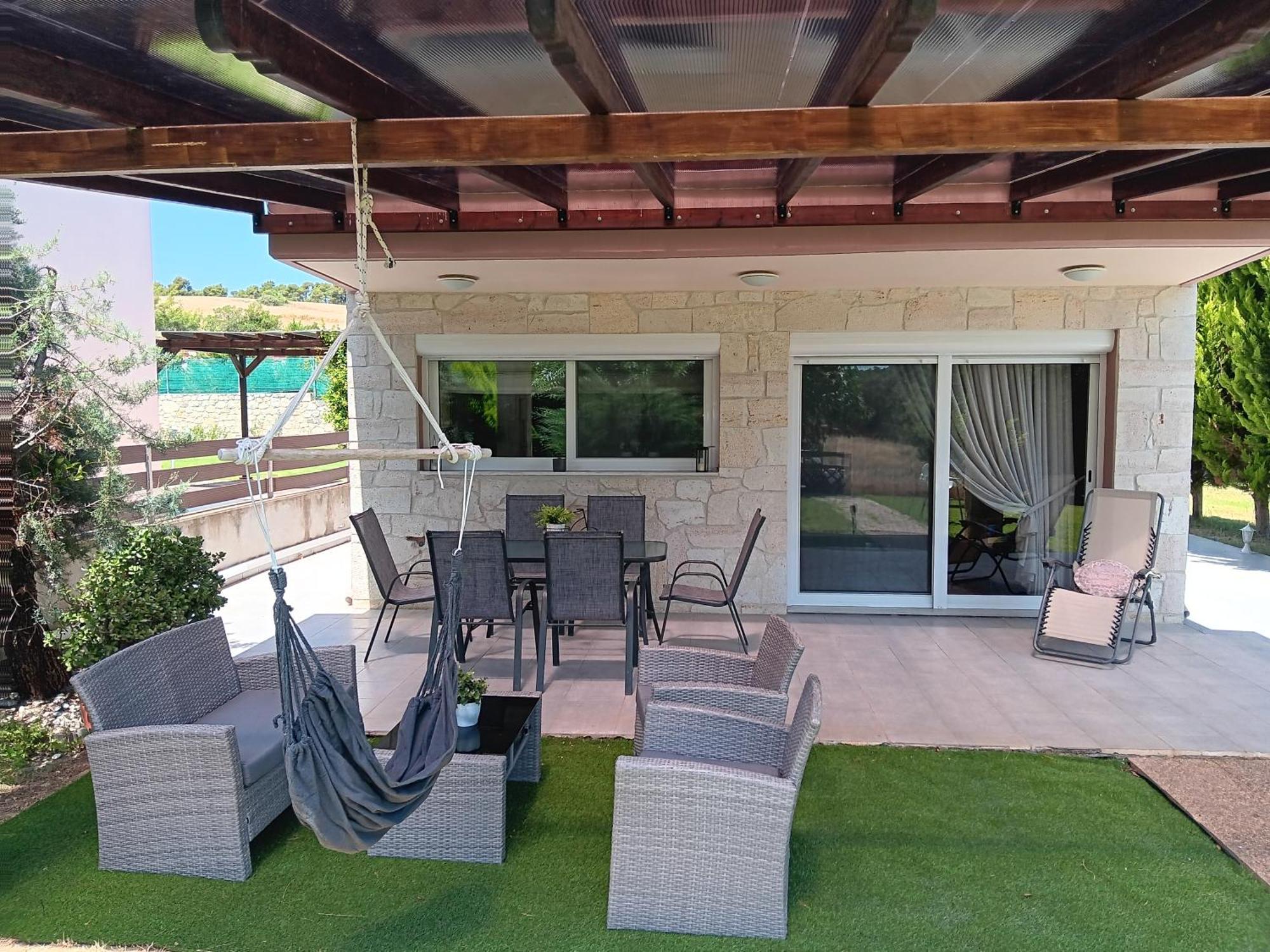 Sani Villa Perfect For Family Vacations Eksteriør bilde